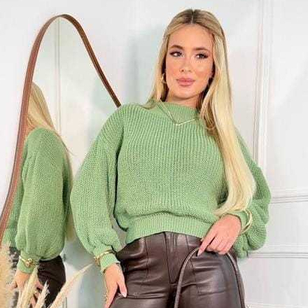 Blusa Feminina Tricot SELINE Inverno Elegante